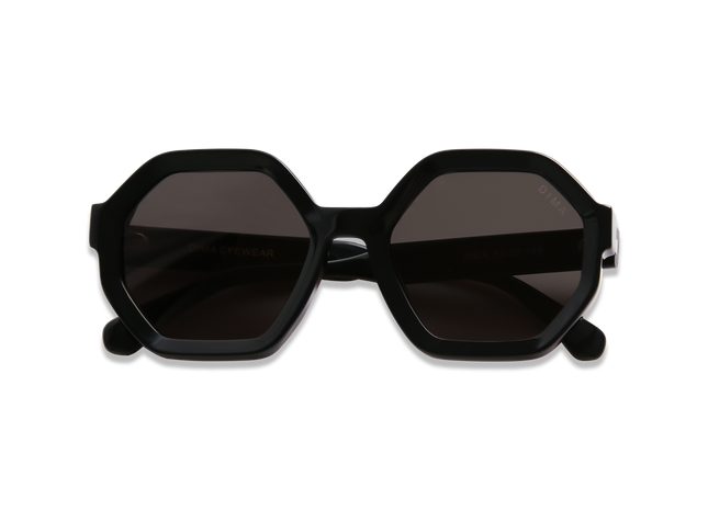 Eydology Aria Black Frame Grey Lens Sunglasses 2