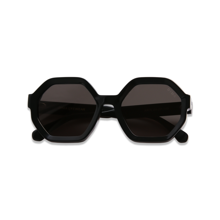 Eydology Aria Black Frame Grey Lens Sunglasses 2