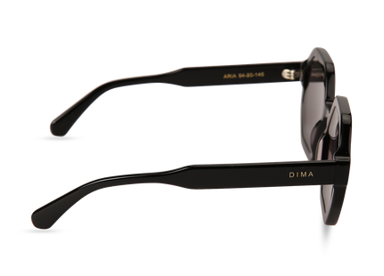 Eydology Aria Black Frame Grey Lens Sunglasses 4