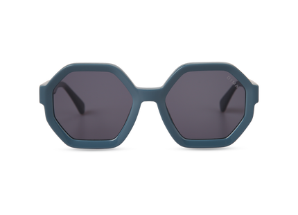 Eydology Aria Dark Blue Frame Dark Blue Lens Sunglasses 1