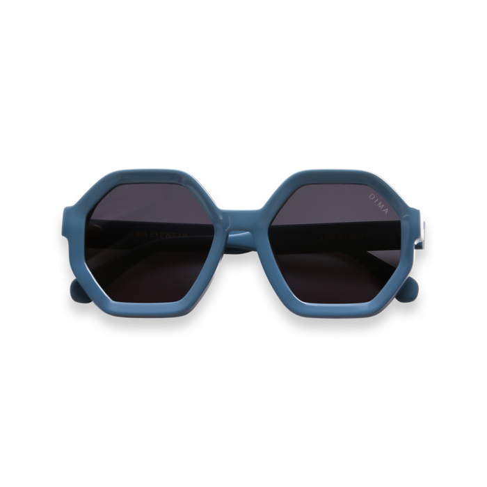 Eydology Aria Dark Blue Frame Dark Blue Lens Sunglasses 2