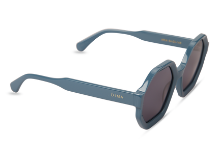 Eydology Aria Dark Blue Frame Dark Blue Lens Sunglasses 3