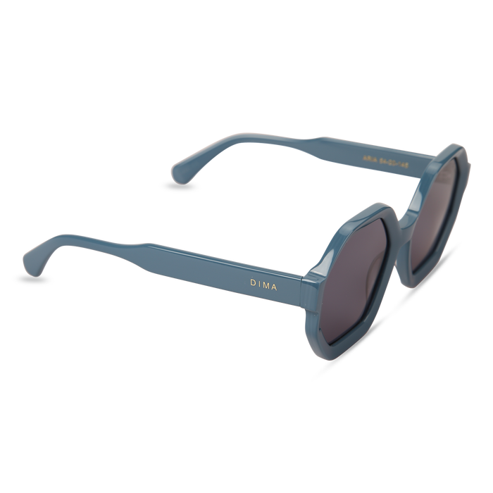 Eydology Aria Dark Blue Frame Dark Blue Lens Sunglasses 3