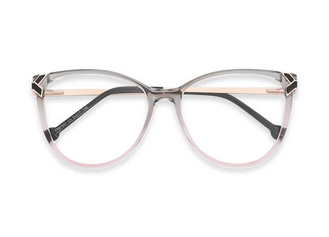 Eydology Ariella Grey to Pink Glasses 1