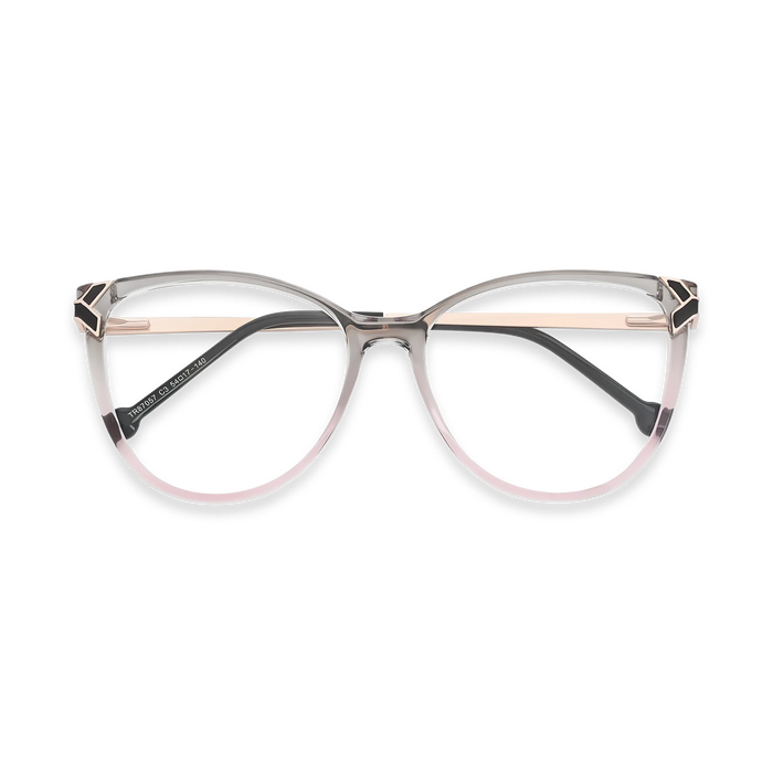 Eydology Ariella Grey to Pink Glasses 1