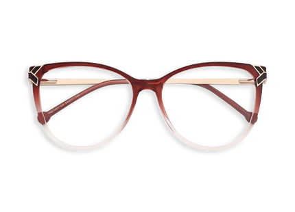 Eydology Ariella Red to Pink Glasses 1