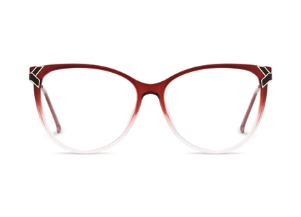 Eydology Ariella Red to Pink Glasses 2