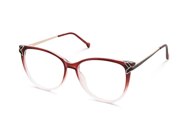 Eydology Ariella Red to Pink Glasses 3