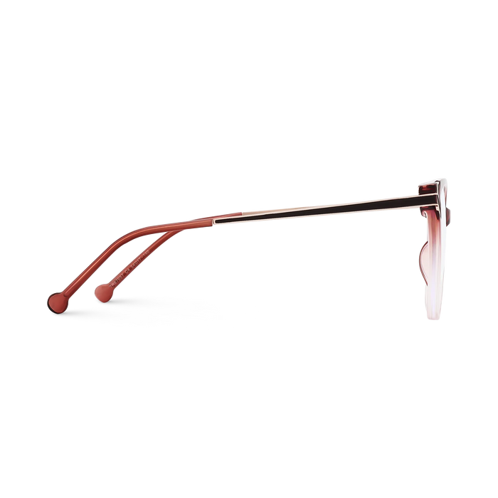 Eydology Ariella Red to Pink Glasses 4