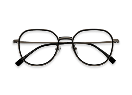 Eydology Arlo Black/Gun Glasses 1