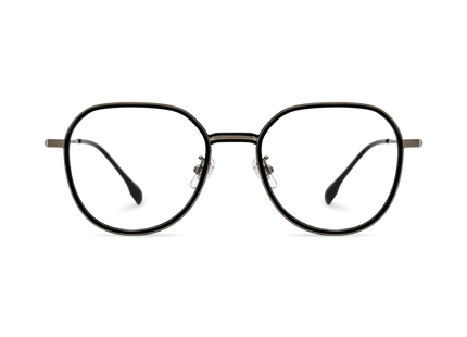 Eydology Arlo Black/Gun Glasses 2