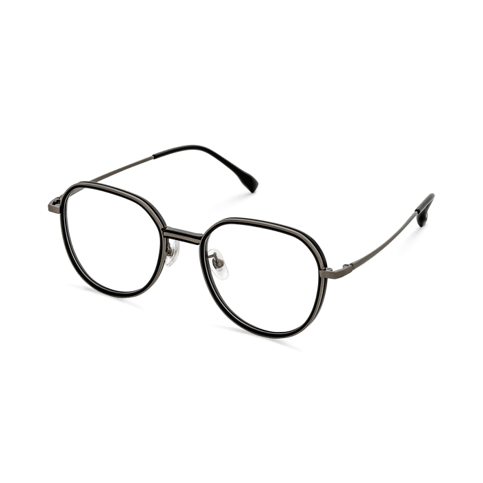 Eydology Arlo Black/Gun Glasses 3