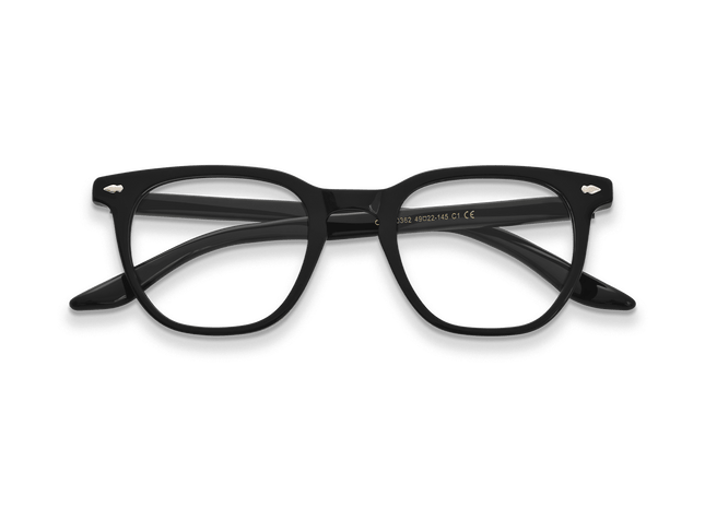 Eydology Artemis Black Glasses 1