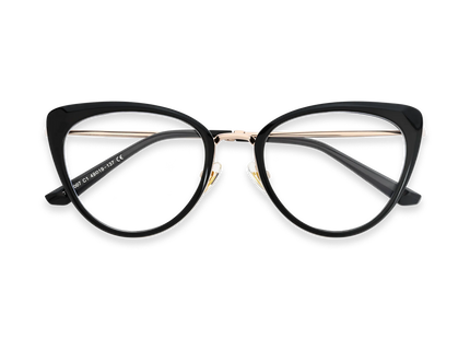 Eydology Ashton Black Glasses 1