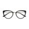 Eydology Ashton Black Glasses 1