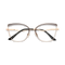 Eydology Aubree Grey Women's Cat Eye Glasses 1