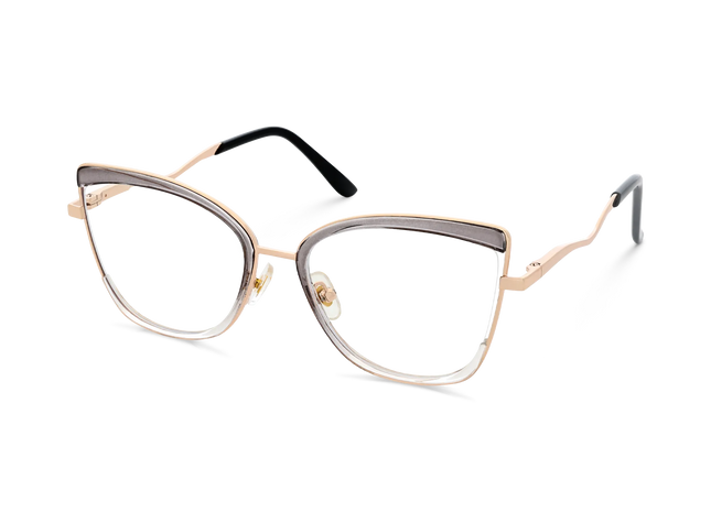 Eydology Aubree Grey Women's Cat Eye Glasses 3