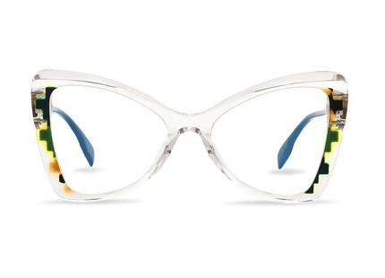 Eydology Aubriella Amber Tortoise Glasses 1