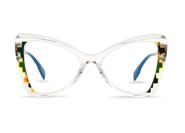 Eydology Aubriella Amber Tortoise Glasses 1