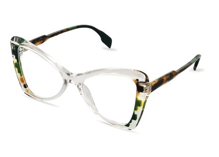 Eydology Aubriella Amber Tortoise Glasses 2