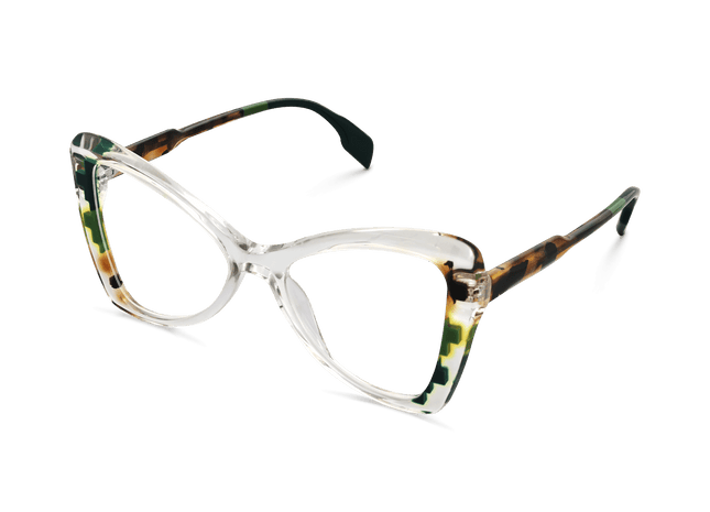 Eydology Aubriella Amber Tortoise Glasses 2