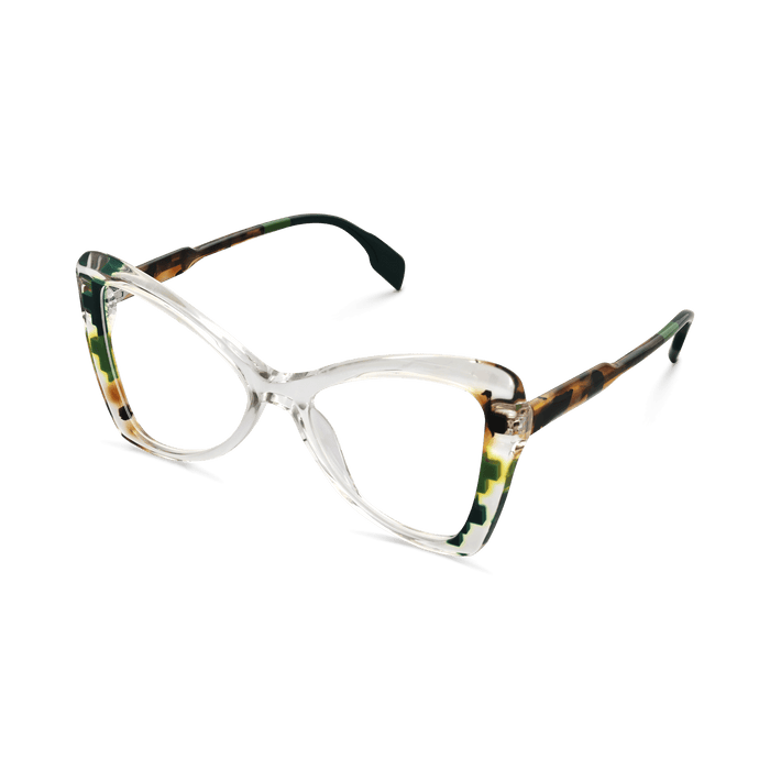 Eydology Aubriella Amber Tortoise Glasses 2