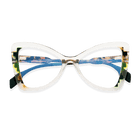 Eydology Aubriella Amber Tortoise Glasses 3