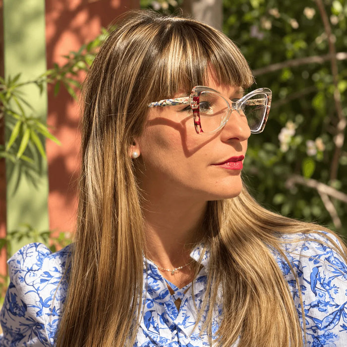 Eydology Aubriella Flower Glasses 4