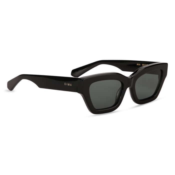 Eydology Ava Black Frame G15 Lens Sunglasses 3