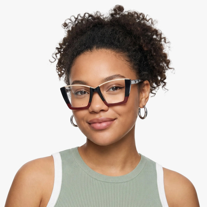 Eydology Ayra Black Eyeglasses 3