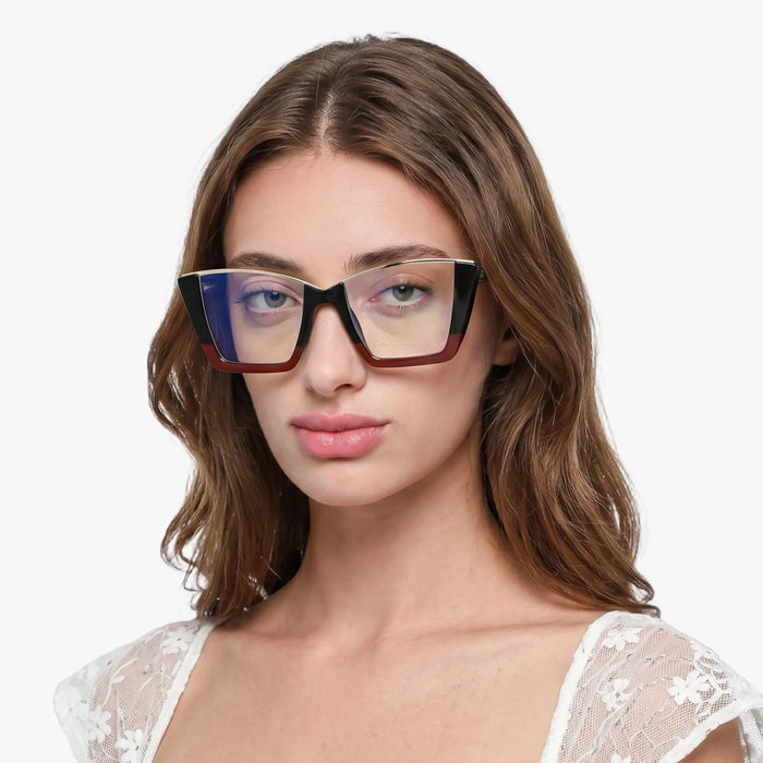 Eydology Ayra Black Eyeglasses 4