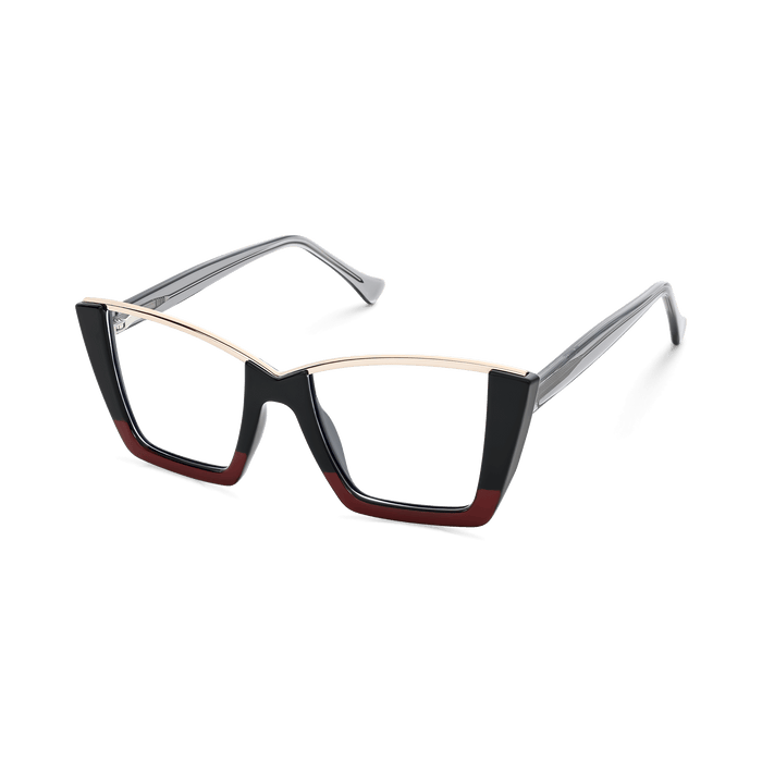 Eydology Ayra Black Eyeglasses 5