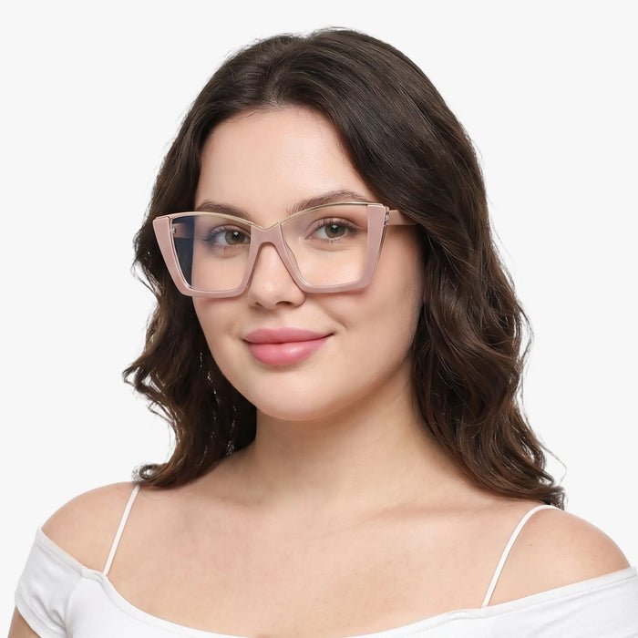 Eydology Ayra Dusty Pink Eyeglasses 3