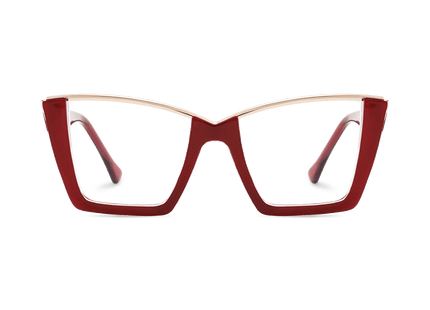 Eydology Ayra Red Eyeglasses 2