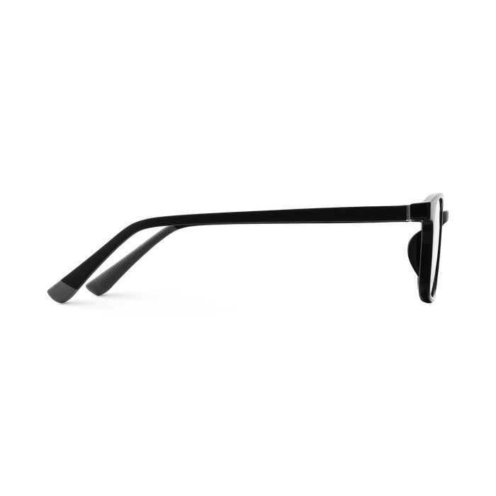 Eydology Baker Black Square Kids Glasses 4