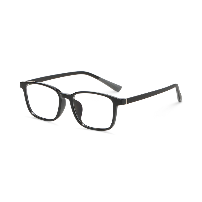 Eydology Baker Black Square Kids Glasses 5