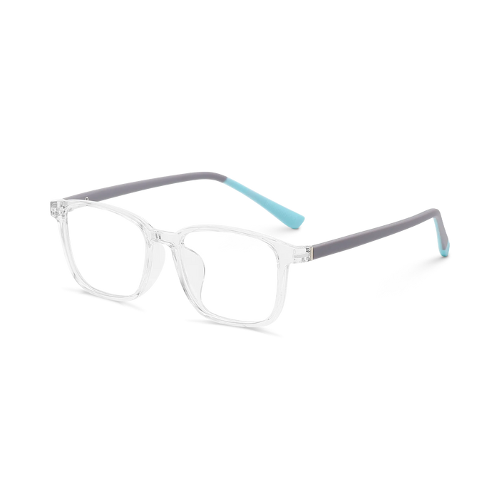 Eydology Baker Clear Square Kids Glasses 5