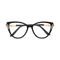 Eydology Bella Black Women's Cat Eye Glasses 1