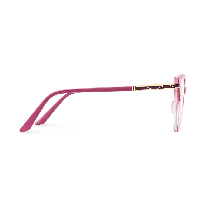 Eydology Bella Pink Gradient Women's Cat Eye Glasses 4