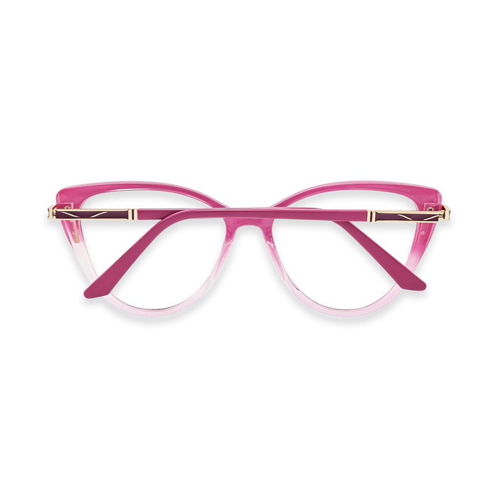 Eydology Bella Pink Gradient Women's Cat Eye Glasses 5