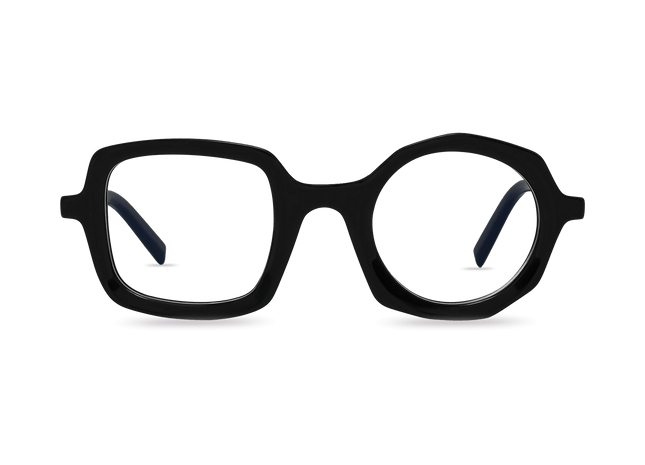 Eydology Bellamy Black Glasses 1