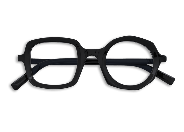 Eydology Bellamy Black Glasses 3