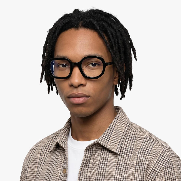Eydology Bellamy Black Glasses 3