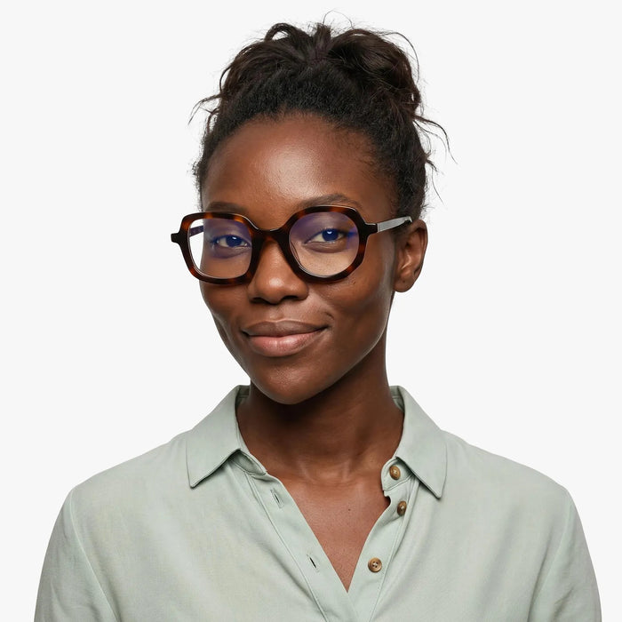 Eydology Bellamy Dark Tortoise Glasses 4