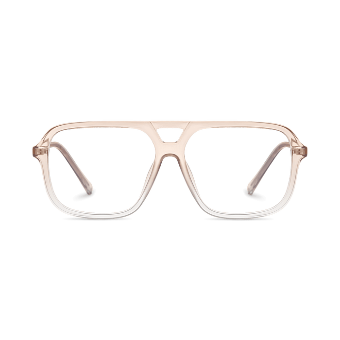 Eydology Berkley Gradient Light Brown Glasses 2