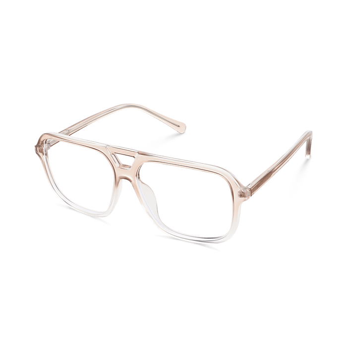 Eydology Berkley Gradient Light Brown Glasses 3