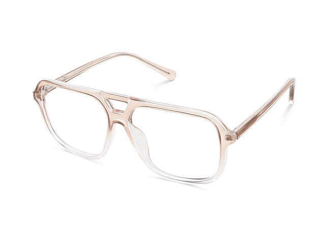 Eydology Berkley Gradient Light Brown Glasses 5