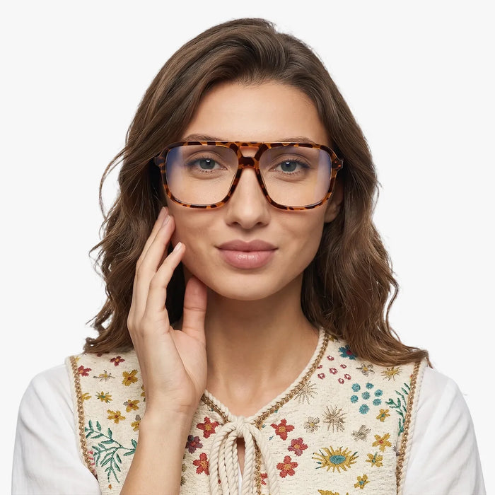 Eydology Berkley Tortoise Glasses 4
