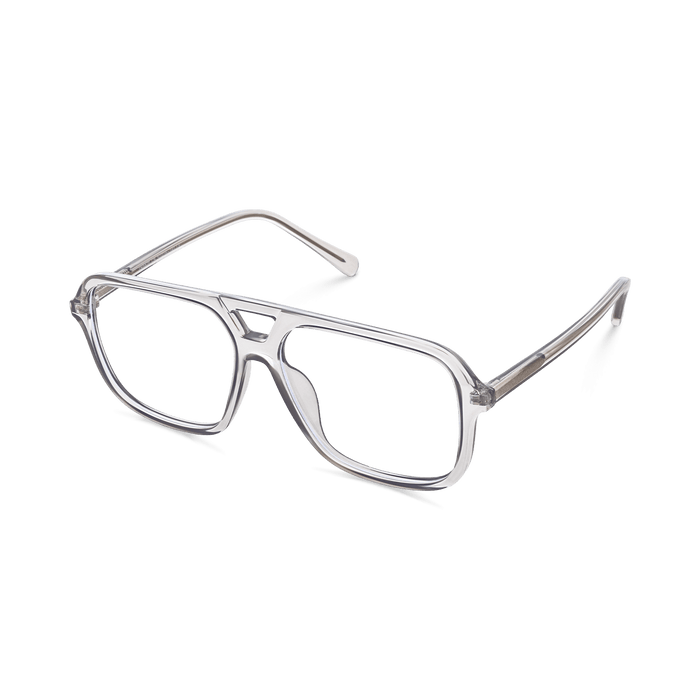 Eydology Berkley Transparent Grey Glasses 5