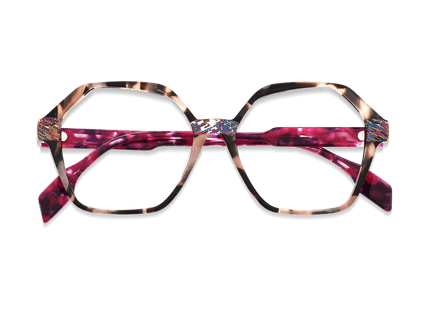 Eydology Bethany Cream Tortoise Glasses 3